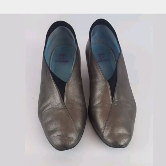 Thierry‎ Rabotin Pumps metallic Pewter Women's 39.5 - Picture 1 of 7